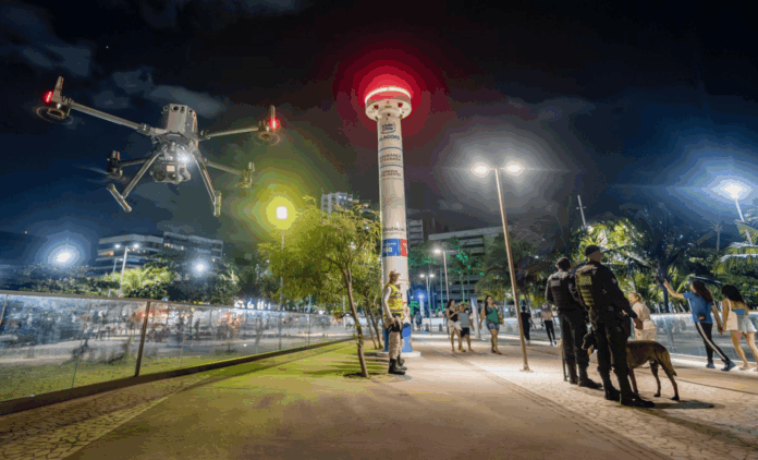 Drones de alta tecnologia reforçam policiamento em Maceió e no Sertão com monitoramento em tempo real
