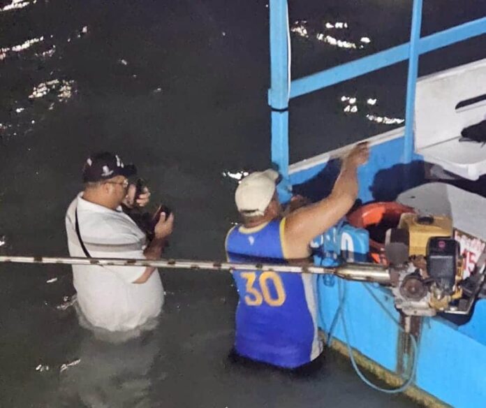 Marinha realiza inspeção em embarcações durante operação noturna em Maceió
