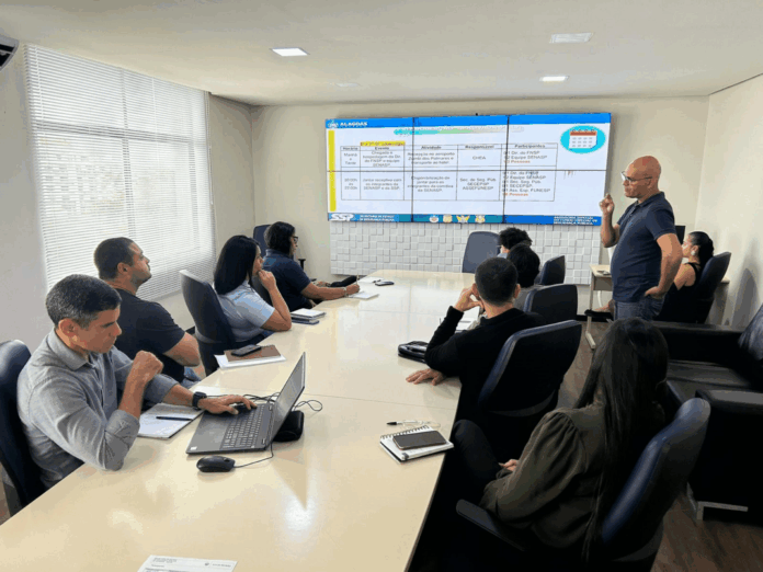 SSP realiza reunião para preparar visita técnica de equipe do Fundo Nacional de Segurança Pública a Alagoas