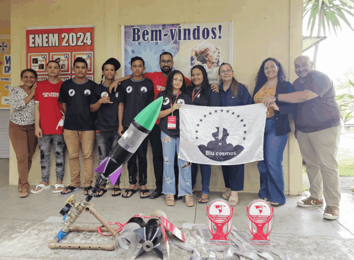 Escola de Murici conquista vice-campeonato na Copa Nordeste de Foguetes e é convidada para evento nacional