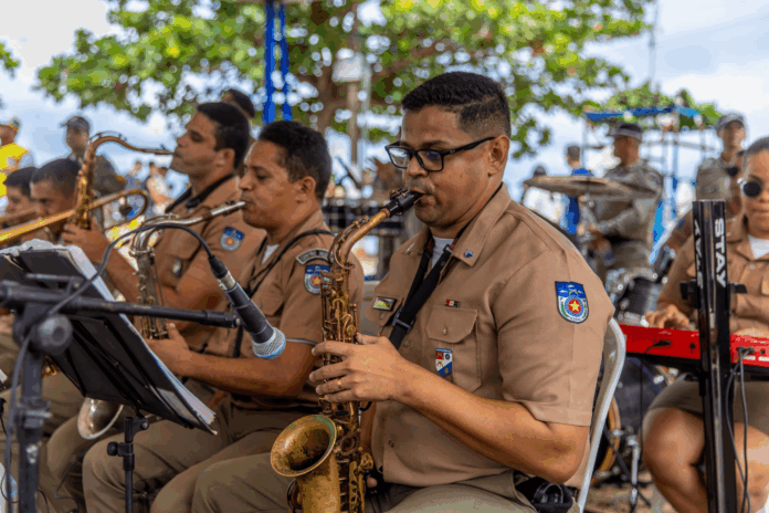 Programa “Vem Ver a Banda Tocar” anima Marco dos Corais durante entrega histórica para a Segurança Pública em Alagoas