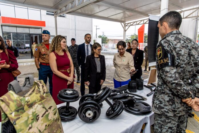 Polícia Militar de Alagoas recebe visita técnica do Fundo Nacional de Segurança Pública