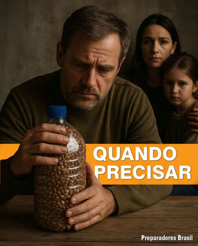 Feijão para 5 Anos: Como Estocar com Sistema a Vácuo em Garrafa PET
