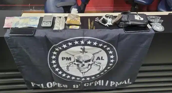 Operação no Litoral Norte de Alagoas: SSP/AL prende 'Jiló' com mandado por homicídio e ação termina com morte de 'JP' em confronto com a polícia