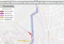 Trânsito no Entorno do Riacho Salgadinho: Maceió adota sentido único na Humberto Mendes, sistema binário e nova sinalização para melhorar mobilidade após Renasce Salgadinho