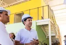Gigantinhos Maceió: prefeito Rodrigo Cunha anuncia cinco novas unidades e visita obra do CMEI bilíngue Professor Élcio Barbosa, investimento de R$ 7,9 milhões