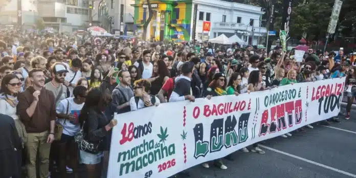 18ª Marcha da Maconha em São Paulo reúne dezenas de milhares, pede legalização da maconha, combate ao estigma e ampliação do acesso à cannabis medicinal