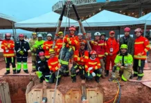 Corpo de Bombeiros de Alagoas no 2º CONESV em Cuiabá, Brandão e Paes ampliam capacitação em resgate veicular no Holmatro Experience e no Desafio Nacional